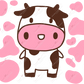 Pink Cow Print - 16Oz Vinyl Libbey Wrap