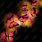 Pink Glow Butterflies - Vinyl Wrap
