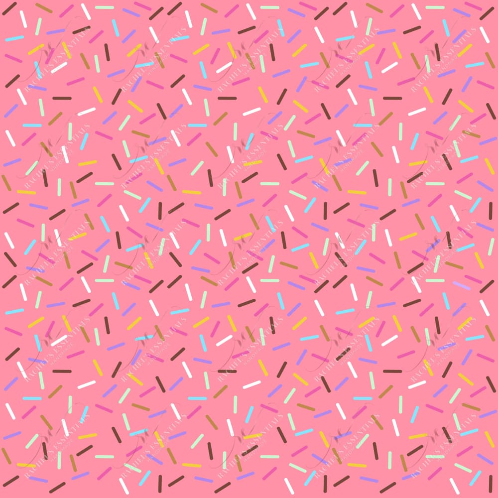 Pink Mixed Sprinkles - Vinyl Wrap Vinyl