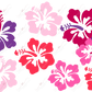 Pink Red Purple Flowers - 16Oz Vinyl Libbey Wrap