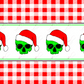 Plaid Christmas Skulls - Vinyl Wrap Vinyl
