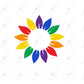 Pride Flower - Cold Cup Wrap