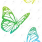 Rainbow Butterflies - Vinyl Pen Wrap