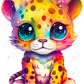 Rainbow Cat Decal