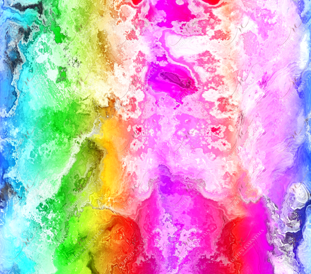 Rainbow Ink - Vinyl Wrap