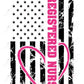 Registered Nurse Flag Pink - Ready To Press Sublimation Transfer Print Sublimation