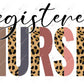 Registered Nurse - Ready To Press Sublimation Transfer Print Sublimation