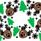 Reindeer Trees - Cold Cup Wrap Cold