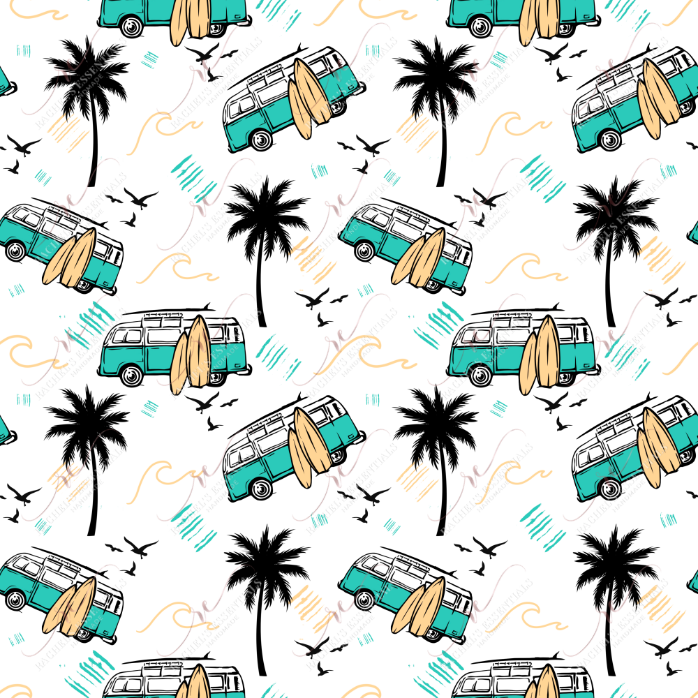 Retro Bus - Vinyl Wrap Vinyl