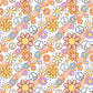 Retro Wave Floral - Ready To Press Sublimation Transfer Print Seamless 2/24 Sublimation