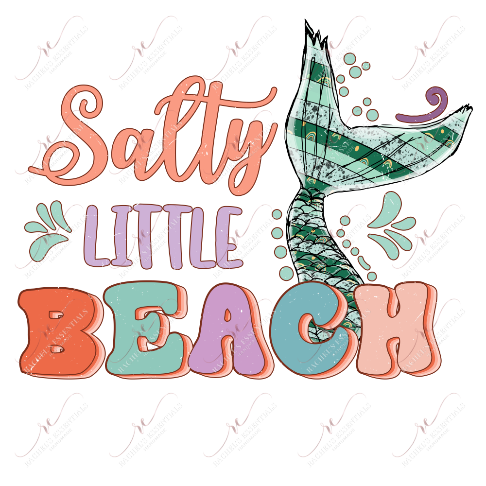 Salty Little Beach - Htv Transfer