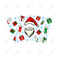 Santa - Cold Cup Wrap Cold