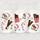 Santa Smore - Libbey/Beer Can Glass Sublimation