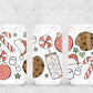 Santas Favorites - 16Oz Vinyl Libbey Wrap