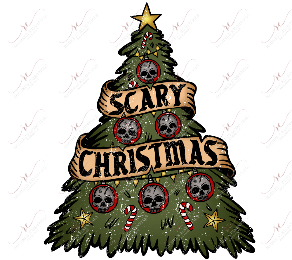 Scary Christmas - Htv Transfer