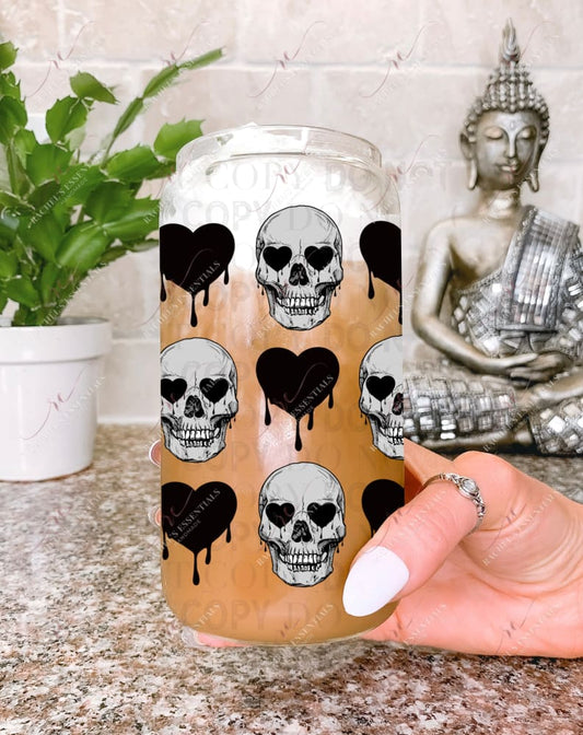 Shellie Hearts - 16Oz Vinyl Libbey Wrap