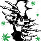 Skull Leaf - Vinyl Pen Wrap