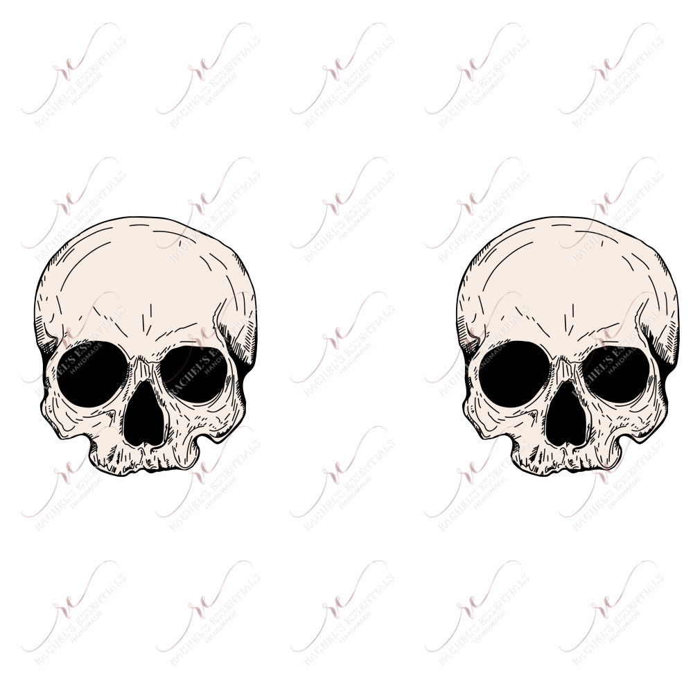 Skulls - Clear Cast Decal