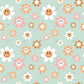 Smiley Face Flowers Green - 20Oz Straight Vinyl Wrap