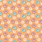 Smiley Faces And Flowers Orange - 20Oz Straight Vinyl Wrap