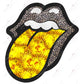 Softball Leopard Lips - Htv Transfer