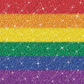 Sparkly Rainbow - Ready To Press Sublimation Transfer Print Sublimation