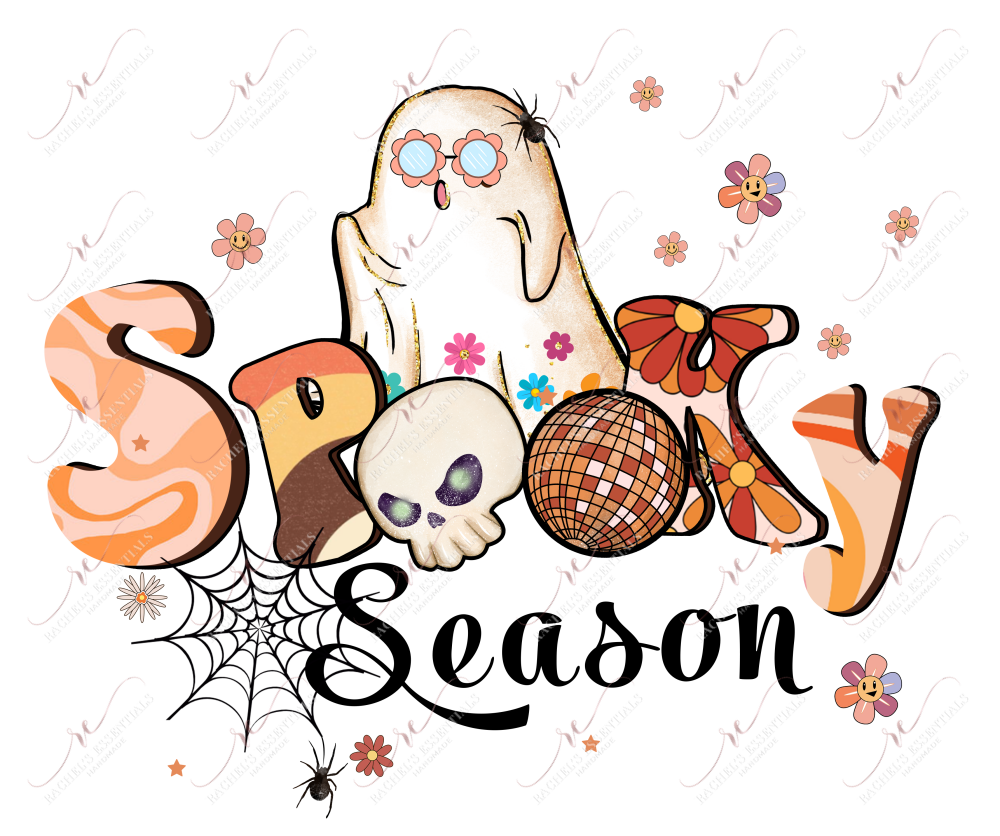 Spooky Season - Clear Cast Decal