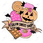 Spooky Sweets - Clear Cast Decal