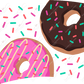 Sprinkle Donuts No Hole - Cold Cup Wrap Cold