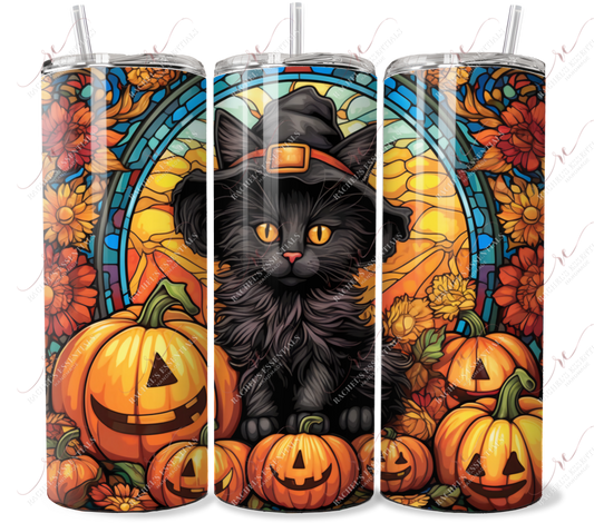 Stained Glass Cat - Vinyl Wrap Vinyl