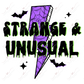 Strange And Unusual - Sticker Set