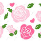 Pink Flowers - 16Oz Glass Can Wrap