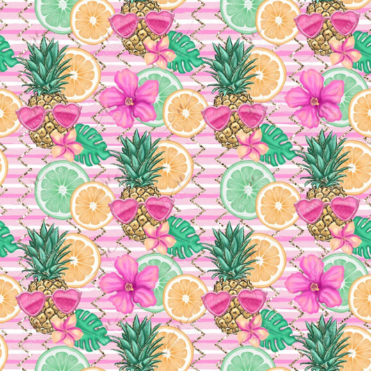 Summer Fruit - Vinyl Wrap Seamless Vinyl