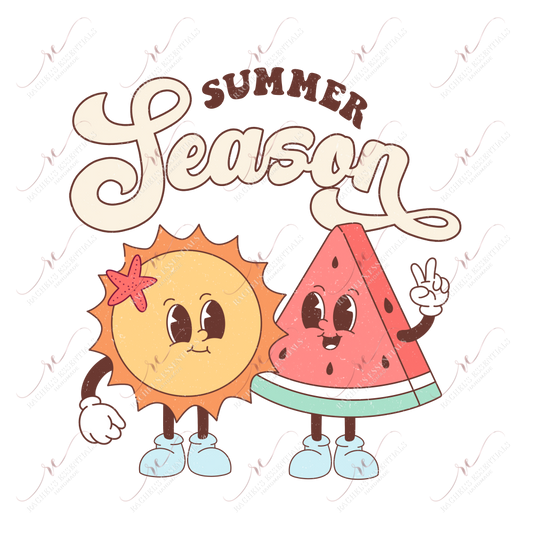 Summer Season-Ready To Press Sublimation Transfer Print Sublimation