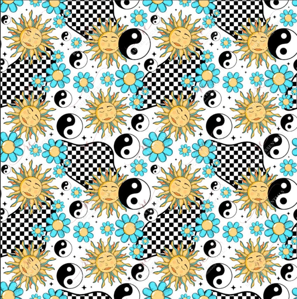 Sun Yin Yang - Vinyl Wrap Seamless 2/24 Vinyl