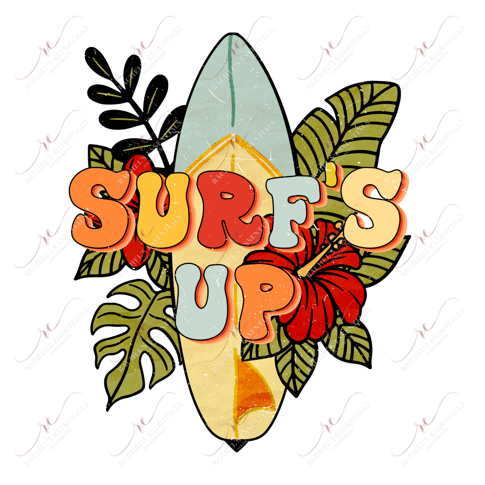 Surfs Up - Ready To Press Sublimation Transfer Print Sublimation