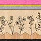 Teacher Pencil - Ready To Press Sublimation Transfer Print Sublimation