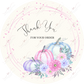 Thank You For Your Order Pumpkins - Business Sticker Set
