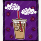 The Iced Coffee Tarot - Htv Transfer