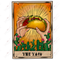 The Taco Tarot - Clear Cast Decal