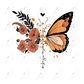 There Is Magic In All Of Us Butterfly - Ready To Press Sublimation Transfer Print Sublimation