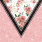 Triangle Pink - Ready To Press Sublimation Transfer Print Sublimation