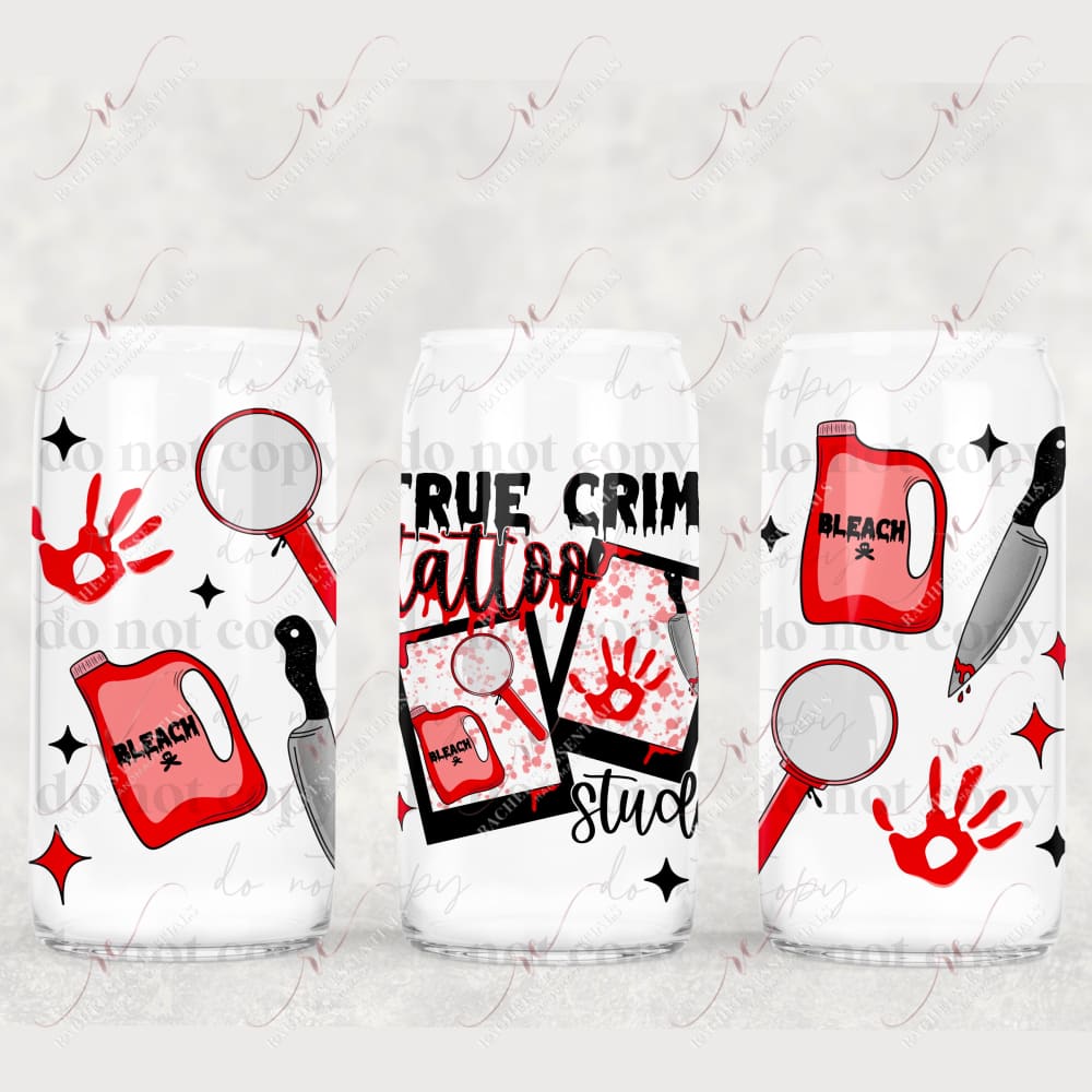 True Crime - 16Oz Vinyl Libbey Wrap
