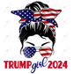 Trump Girl 2024 - Ready To Press Sublimation Transfer Print Sublimation
