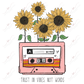 Trust In Vibes Not Words - Ready To Press Sublimation Transfer Print Sublimation