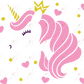 Unicorn No Hole- Cold Cup Wrap Cold