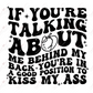 Wavy Kiss My Ass- Ready To Press Sublimation Transfer Print Sublimation