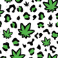 Weed Leopard Print - 16Oz Vinyl Libbey Wrap