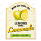 When Life Gives You Lemons - Clear Cast Decal