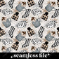 Winter Essentials - Ready To Press Sublimation Transfer Print Seamless 11/23 Sublimation